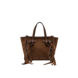 MARCELLA CLUB Borsa donna Miss Marcella in pelle scamosciata Cognac