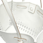 MARCELLA CLUB Borsa in pelle Marcella Bianco