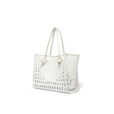 MARCELLA CLUB Borsa in pelle Marcella Bianco