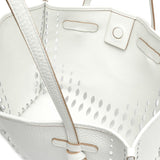 MARCELLA CLUB Borsa in pelle Marcella Bianco