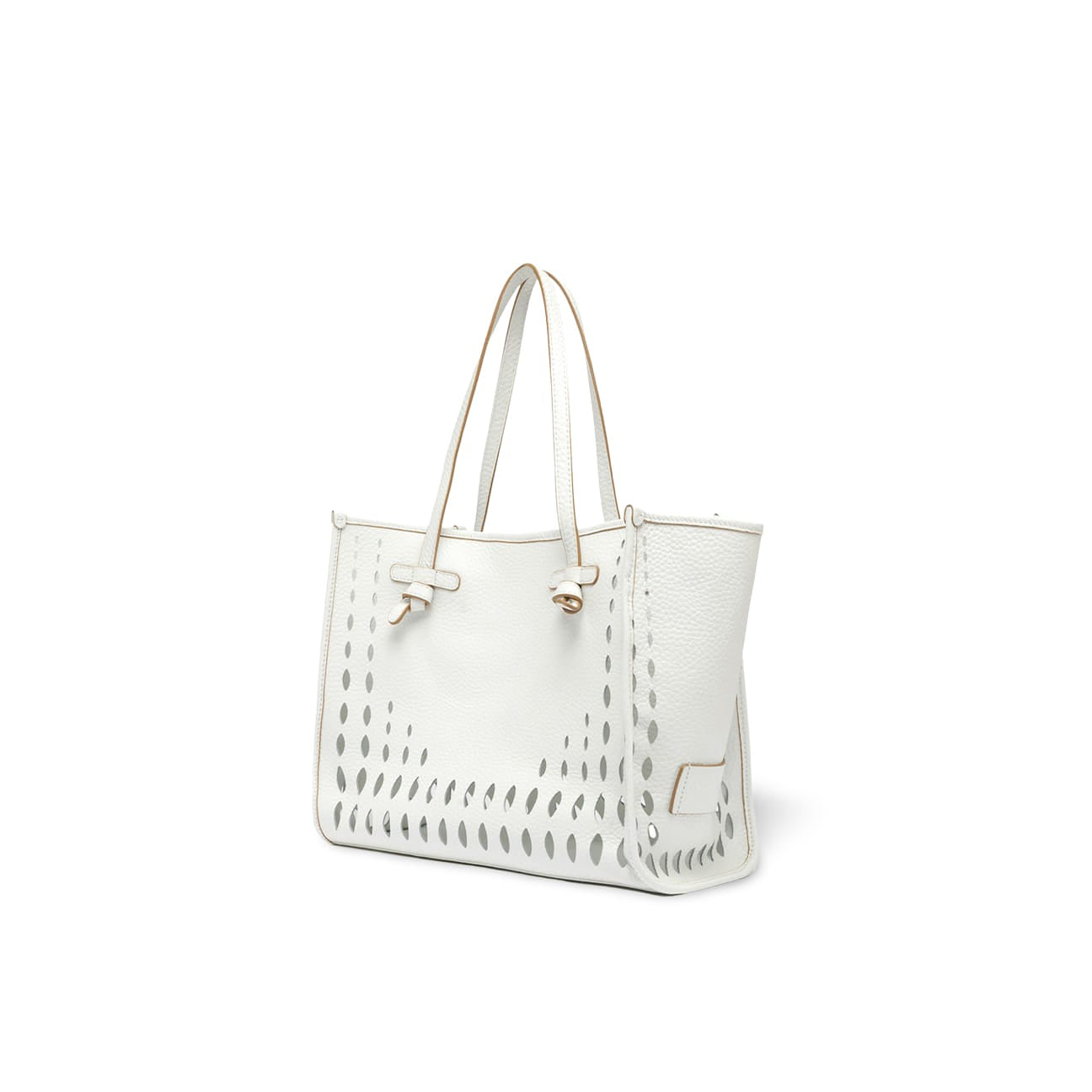MARCELLA CLUB Borsa in pelle Marcella Bianco