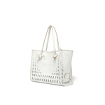 MARCELLA CLUB Borsa in pelle Marcella Bianco