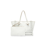 MARCELLA CLUB Borsa in pelle Marcella Bianco