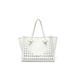 Sac Marcella en cuir blanc