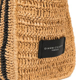 MARCELLA CLUB Borsa in rafia Marcella Beige