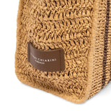 MARCELLA CLUB Borsa Marcella in rafia Marrone