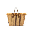 Sac Marcella en raphia marron