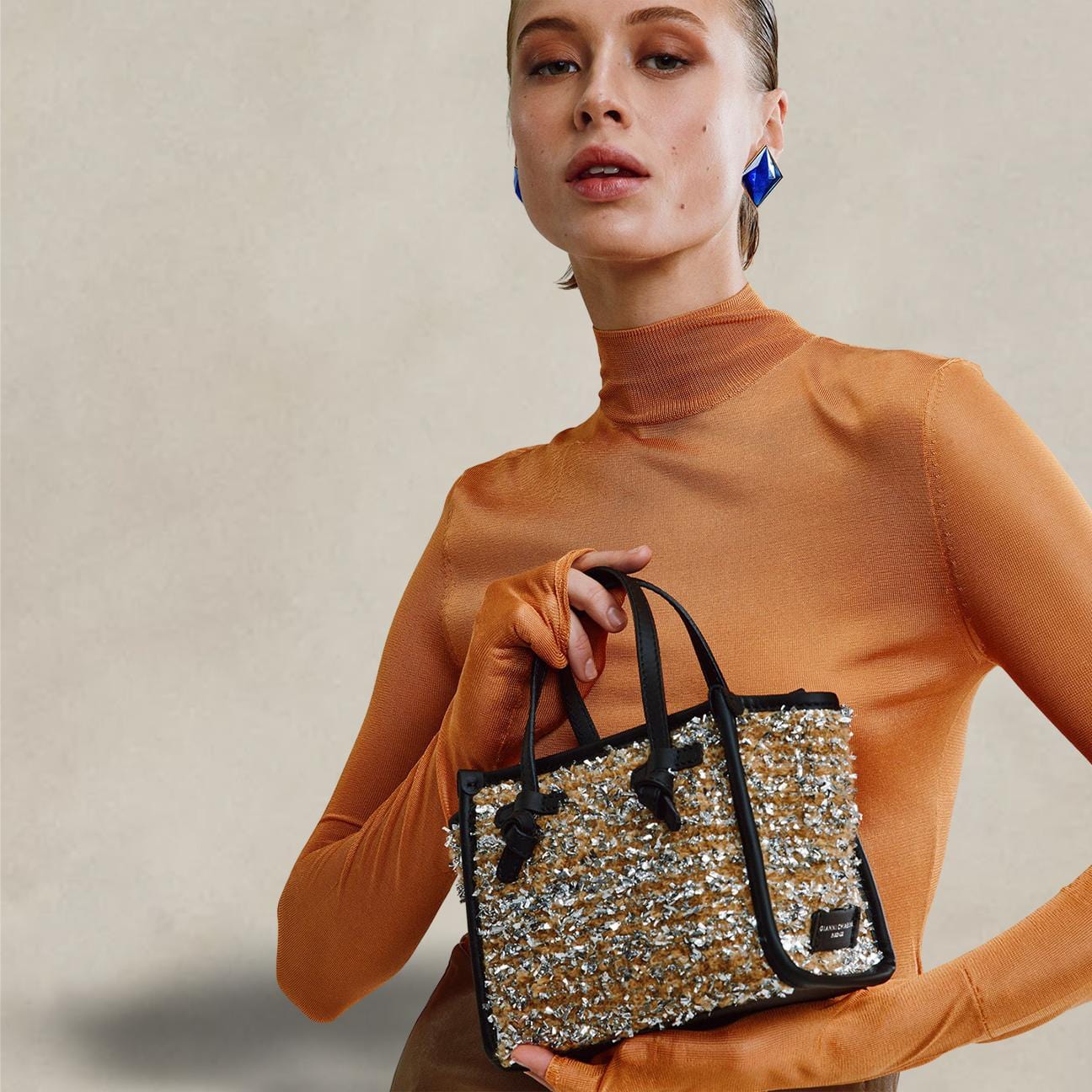 MARCELLA CLUB Borsa Miss Marcella Camel