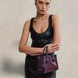 MARCELLA CLUB Borsa MIss Marcella Strass Plum