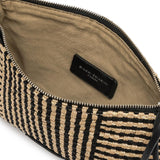 MARCELLA CLUB Clutch Marcella Bali Nature e Nero