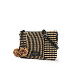 MARCELLA CLUB Clutch Marcella Bali Nature e Nero