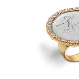 MARINA FOSSATI Anello Lira Gold