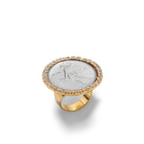 MARINA FOSSATI Anello Lira Gold