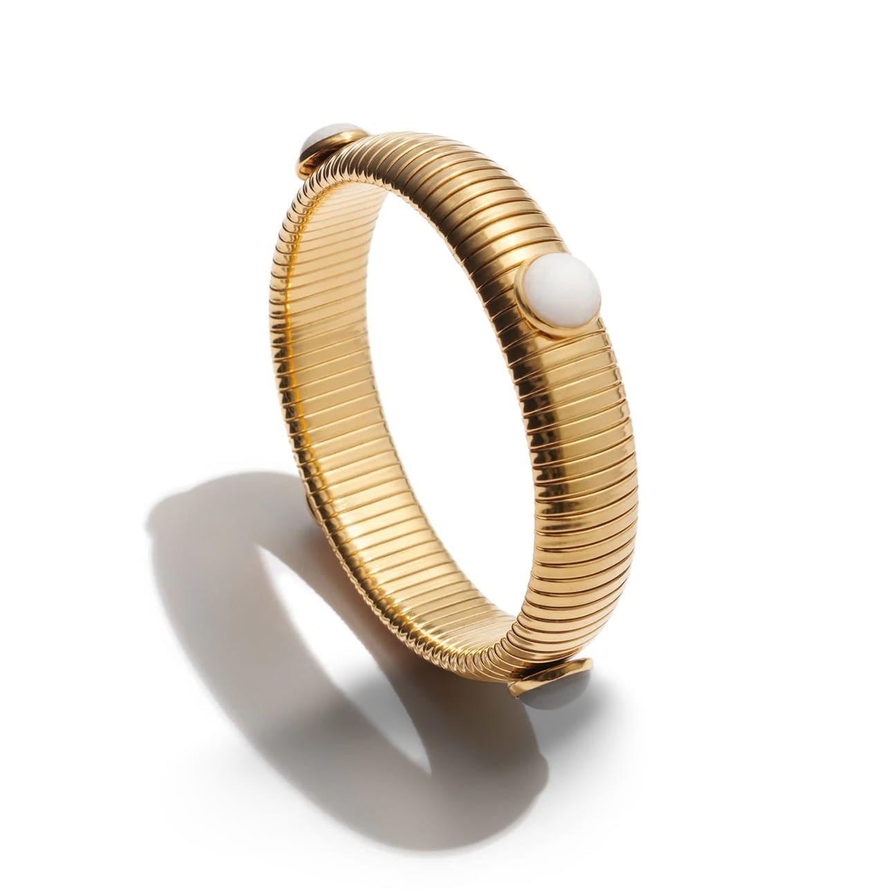 MARINA FOSSATI Bracciale in ottone White