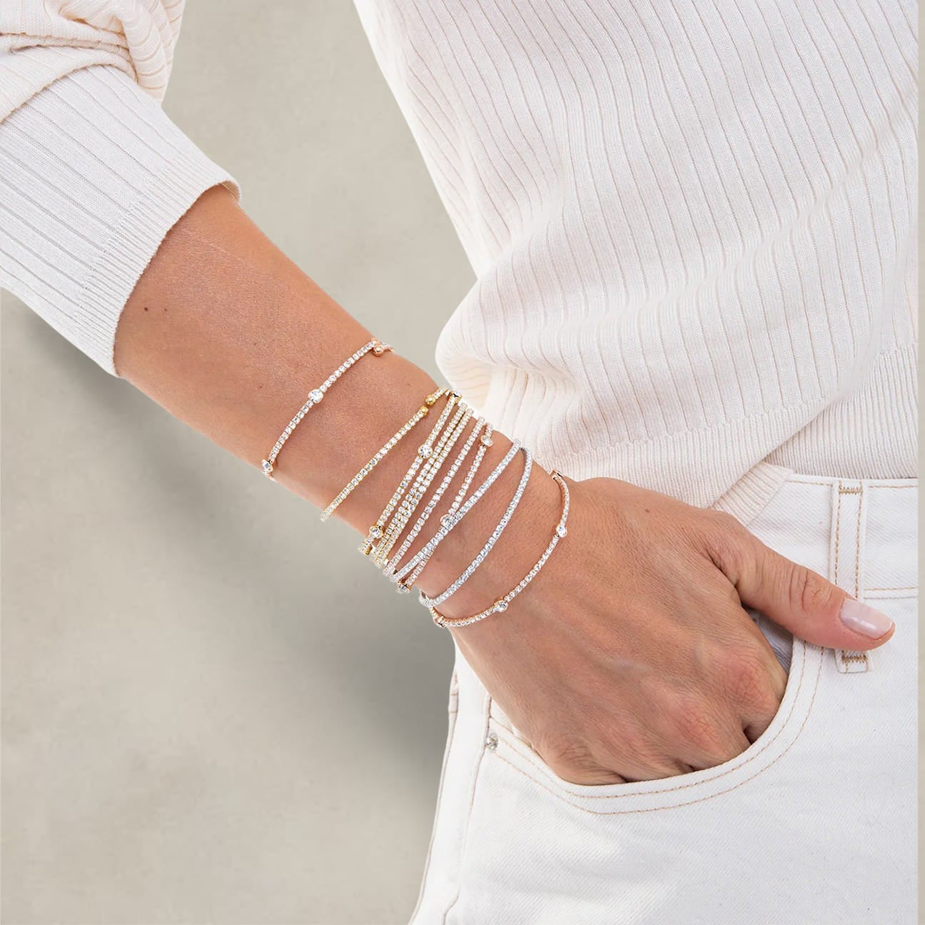 MARINA FOSSATI Bracciale Principessa Gold Pink