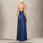 MC2 SAINT BARTH Abito sottoveste polka dots Blue