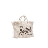MC2 SAINT BARTH Borsa Colette in lino Beige
