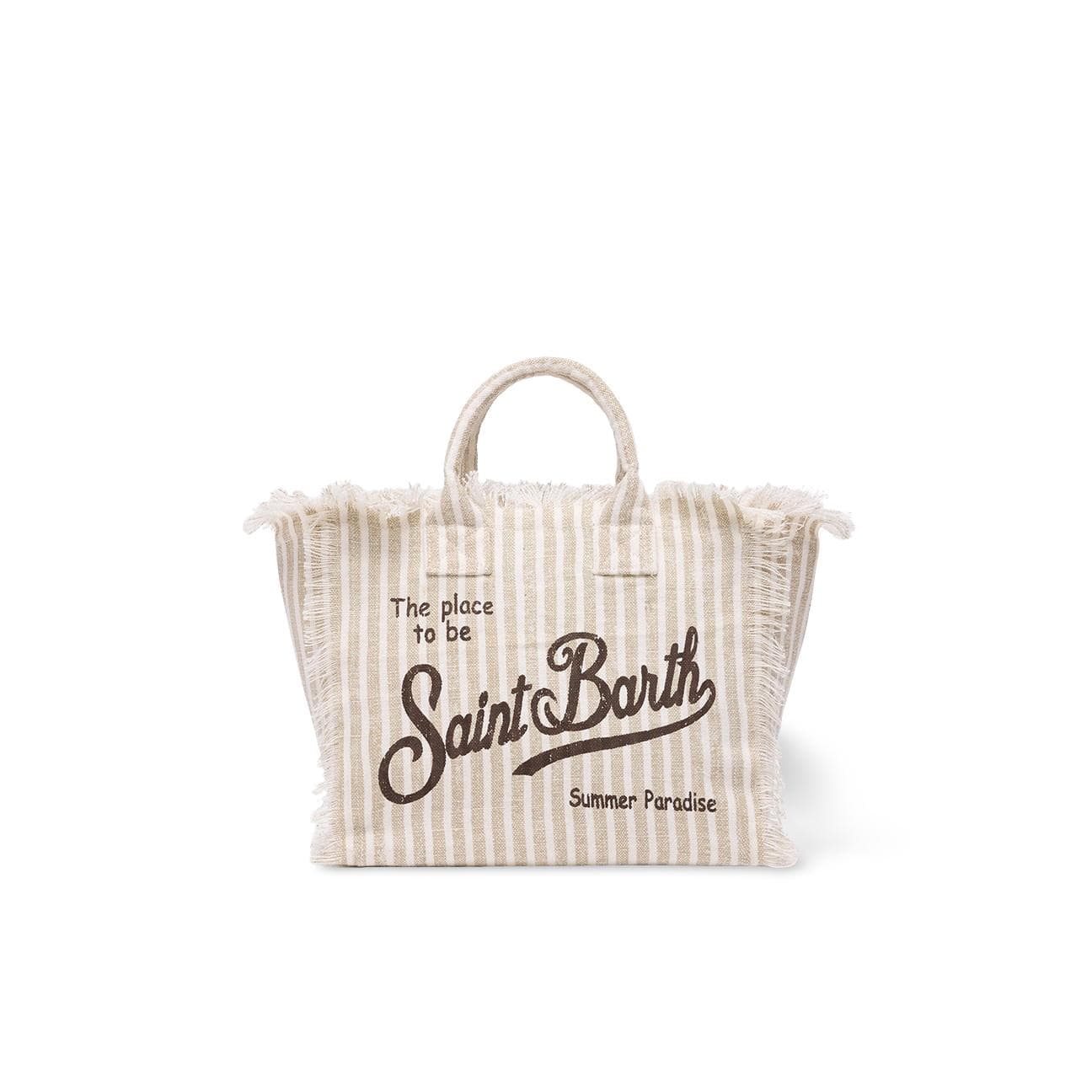 MC2 SAINT BARTH Borsa Colette in lino Beige