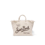 MC2 SAINT BARTH Borsa Colette in lino Beige