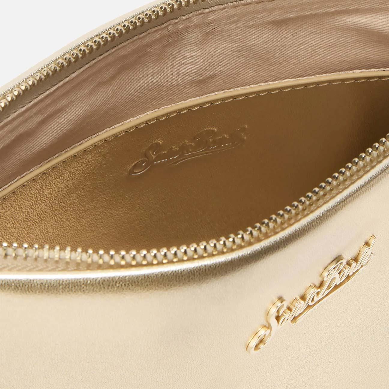 MC2 SAINT BARTH Borsa donna Aline in pelle laminata Oro