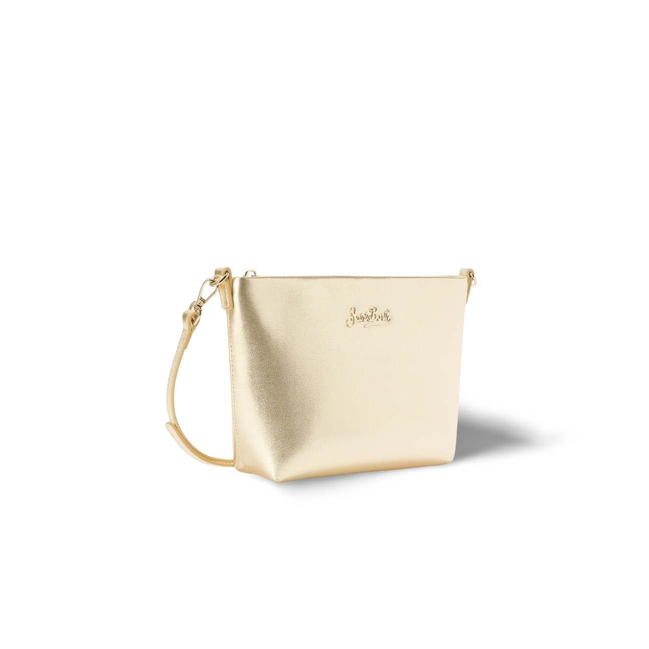 MC2 SAINT BARTH Borsa donna Aline in pelle laminata Oro