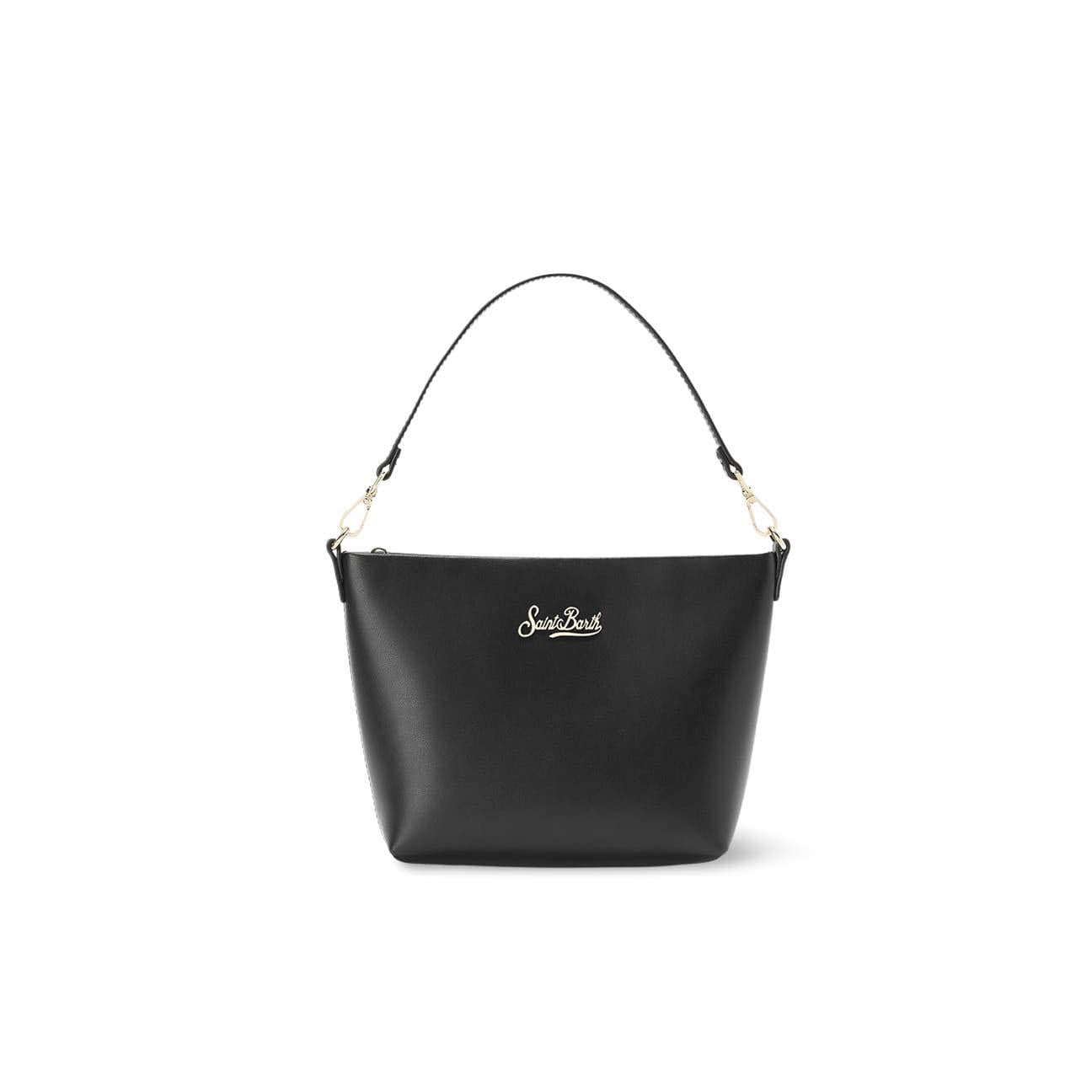 MC2 SAINT BARTH Borsa donna Aline in pelle spazzolata Nero