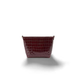 MC2 SAINT BARTH Borsa donna Aline in pelle stampa cocco Burgundy
