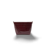 MC2 SAINT BARTH Borsa donna Aline in pelle stampa cocco Burgundy