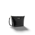MC2 SAINT BARTH Borsa donna Aline in pelle stampa cocco Nero