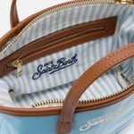 MC2 SAINT BARTH Borsa donna City bag in nylon Azzurro