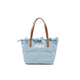 MC2 SAINT BARTH Borsa donna City bag media in denim ricamo Fiori
