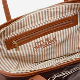 MC2 SAINT BARTH Borsa donna City Large in nylon Marrone