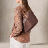 MC2 SAINT BARTH Borsa donna City Large in nylon Marrone
