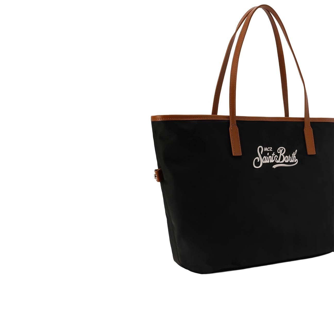 MC2 SAINT BARTH Borsa donna City Large in nylon Nero