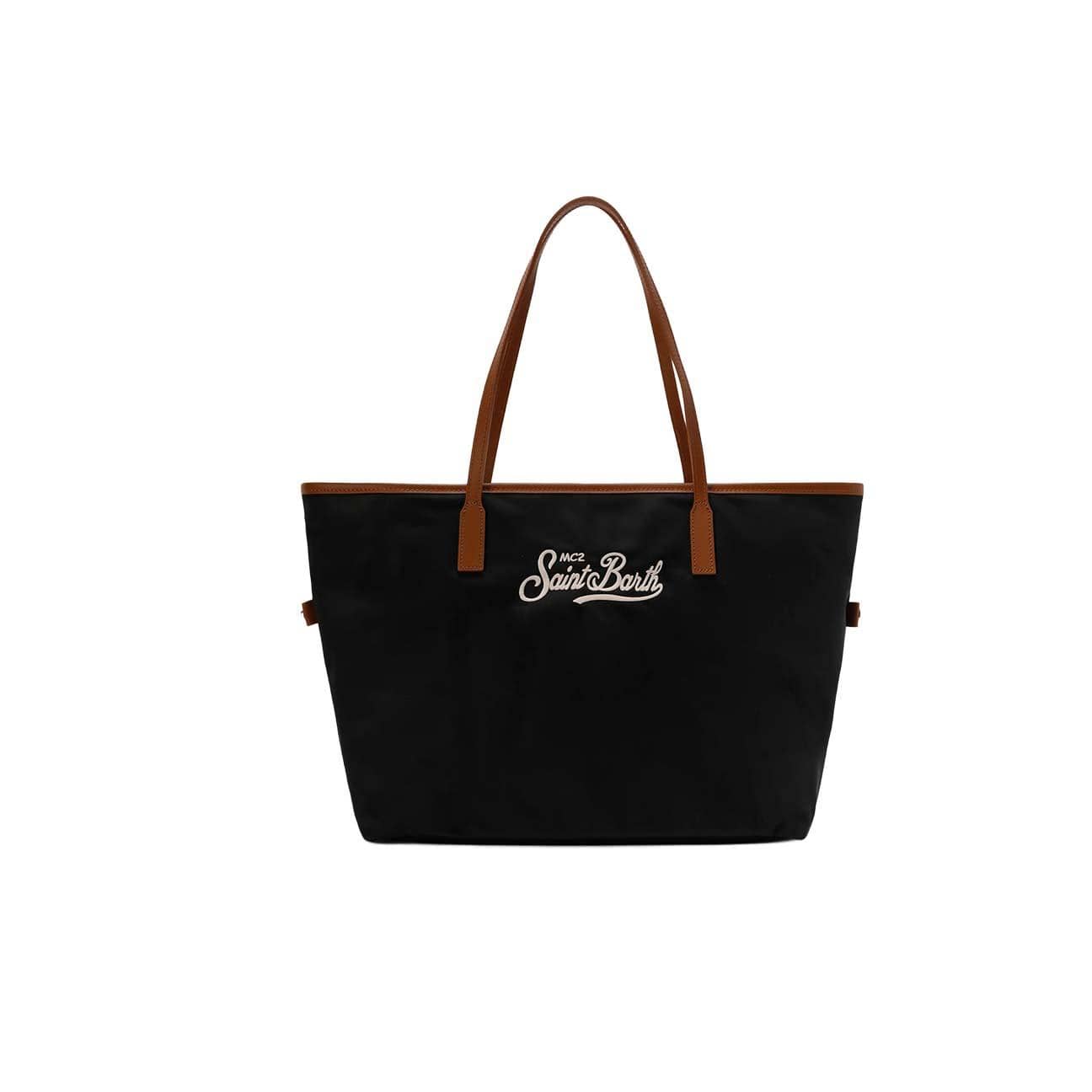 MC2 SAINT BARTH Borsa donna City Large in nylon Nero