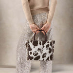 MC2 SAINT BARTH Borsa donna Colette Felt in misto lana Muccata