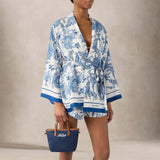 MC2 SAINT BARTH Borsa donna mini City Bag in nylon  Blue