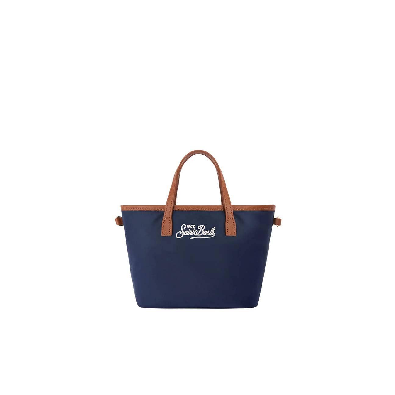 MC2 SAINT BARTH Borsa donna mini City Bag in nylon  Blue