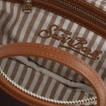 MC2 SAINT BARTH Borsa donna mini City Bag in nylon Marrone