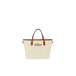Borsa donna mini City Bag in nylon  Panna