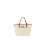 MC2 SAINT BARTH Borsa donna mini City Bag in nylon  Panna