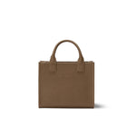 MC2 SAINT BARTH Borsa donna Vanity Bag midi  in pelle martellata Beige