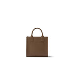 MC2 SAINT BARTH Borsa donna Vanity Mini Bag in pelle martellata Marrone