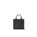 MC2 SAINT BARTH Borsa donna Vanity Mini Bag in pelle martellata Nero