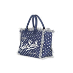 MC2 SAINT BARTH Borsa donna Vanity Pois Blue