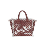 MC2 SAINT BARTH Borsa donna Vanity Pois Marrone