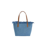 MC2 SAINT BARTH Borsa shopper City medium in Denim
