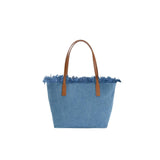MC2 SAINT BARTH Borsa shopper City medium in Denim