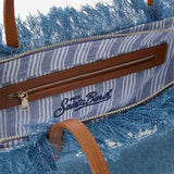 MC2 SAINT BARTH Borsa shopper City medium in Denim