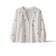 MC2 SAINT BARTH Camicia donna in cotone con ricami Bianco